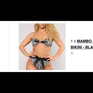 Fashion Nova Reversible bikini.